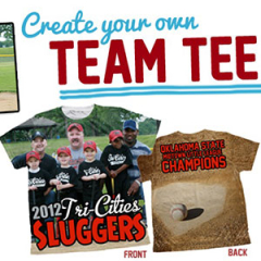 Photo Team Tee Shirt! Make a Shirt T-Shirt Design Idea from www.MySportTee.com